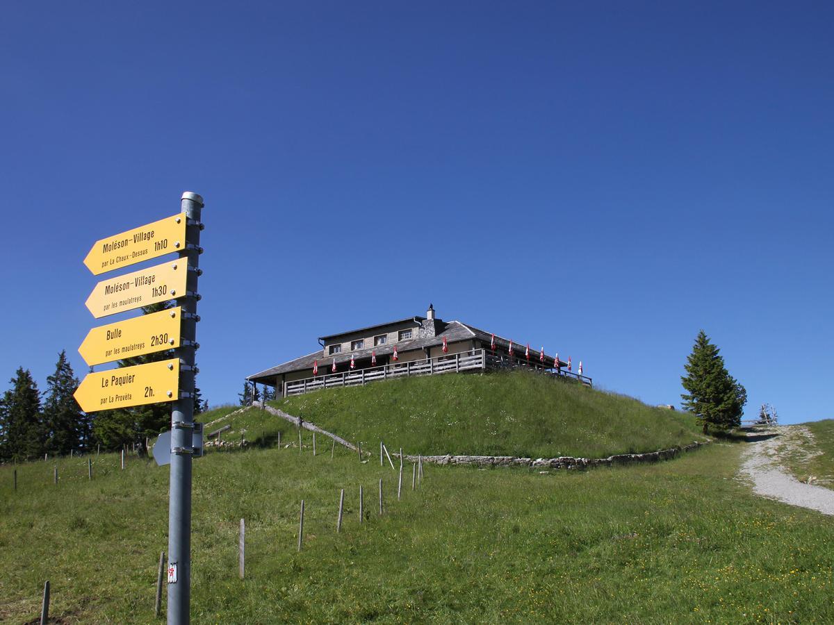 Готель Refuge De Plan-Francey Moleson Екстер'єр фото